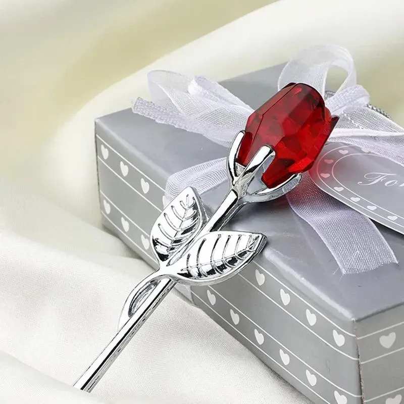 Eternal Love Metal Crystal Rose - A timeless sentimental gift